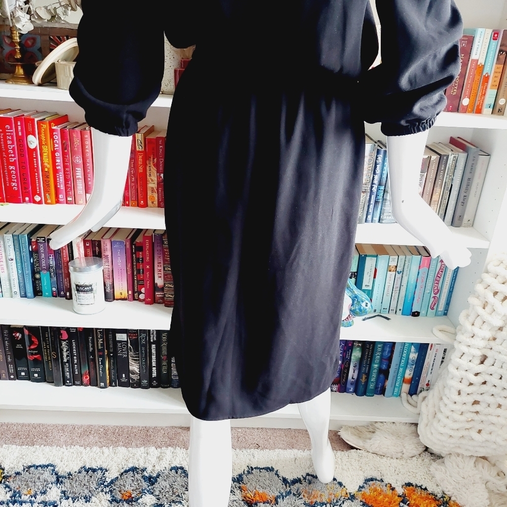 Ann Taylor Factory Off Shoulder Midi Dress - Picture 7 of 8